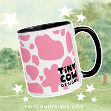 Load image into Gallery viewer, Pink Cow Print Mug
