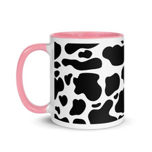 Load image into Gallery viewer, Black Cow Print Mug
