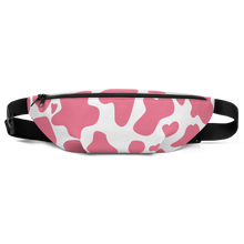 Load image into Gallery viewer, &quot;Moo Merch&quot; Fanny Pack - Pink Cow Print
