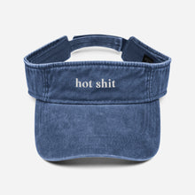 Load image into Gallery viewer, &quot;Hot Shit&quot; Denim Visor
