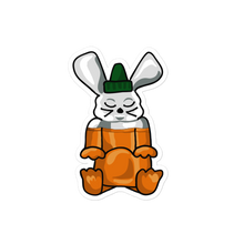Load image into Gallery viewer, &quot;Honey Bunny&quot; - Sticker
