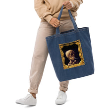 Load image into Gallery viewer, &quot;Van Gogh... but Not Really&quot; - Denim Tote Bag
