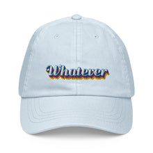 Load image into Gallery viewer, &quot;Whatever&quot; Embroidered Pastel Hat

