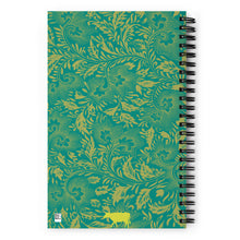 Load image into Gallery viewer, &quot;Flowery Language&quot; - Spiral notebook (dotted pages)
