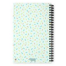 Load image into Gallery viewer, &quot;Cute Little Schemer #1&quot; - Spiral notebook (dotted pages)
