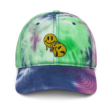 Load image into Gallery viewer, &quot;Melting&quot; Embroidered Tie Dye Hat
