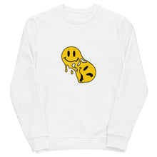 Load image into Gallery viewer, &quot;Melting Smileys&quot; - Organic Cotton Sweatshirt
