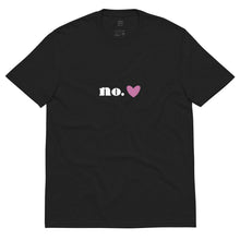 Load image into Gallery viewer, &quot;No&lt;3&quot; - 100% Recycled Fabric Tee
