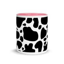 Load image into Gallery viewer, &quot;Moo Merch&quot; Mug - Black Cow Print
