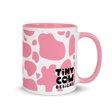 Load image into Gallery viewer, &quot;Moo Merch&quot; Mug - Pink Cow Print
